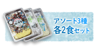 アソート3種各2食セット