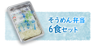 そうめん弁当6食セット